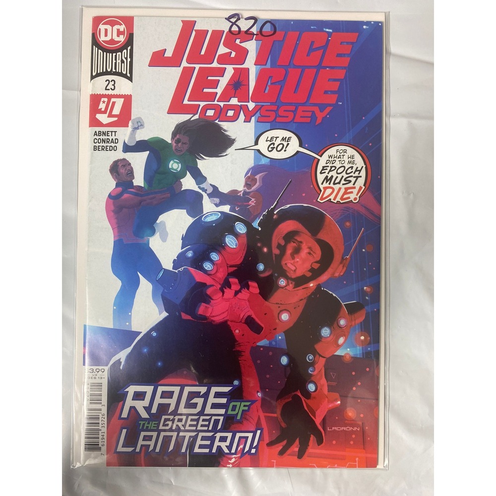 DC Comics Justice League Odyssey 23 Rage of the Green Lantern 2020 Modern Age
